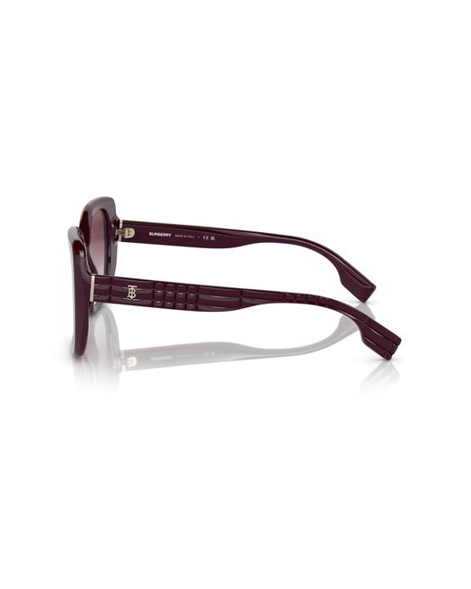 Burberry Black Be4371 39798H Sunglasses Plastic Squared Shaded