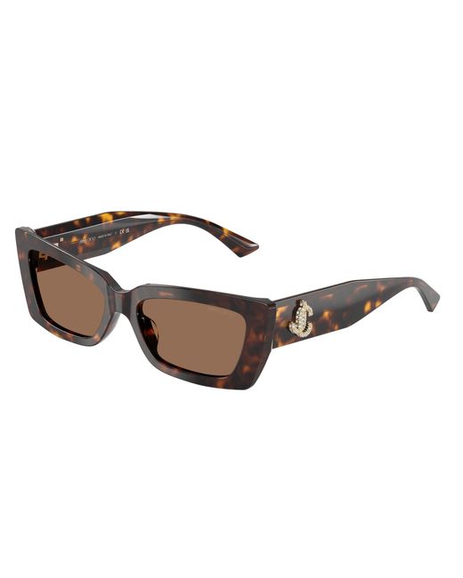 Jimmy Choo Black Jc5037Bu 500273 Sunglasses Acetate Cat Eye Normal