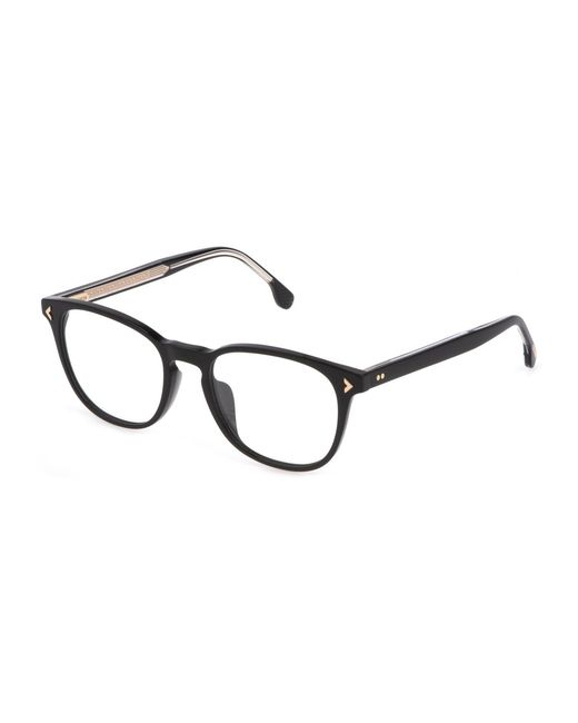 Lozza Black Vl4291 Capri 1 0700 Optical Frames Acetate Squared