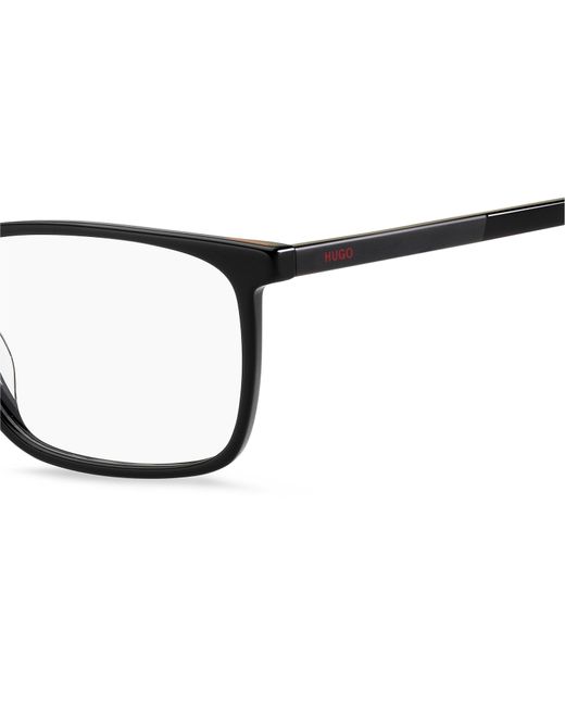 Boss Black Hg 1097 807 Optical Frames Acetate Squared for men
