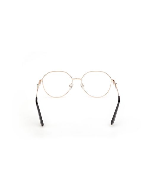 Guess Black Gu50348 005 Optical Frames Metal Round Normal