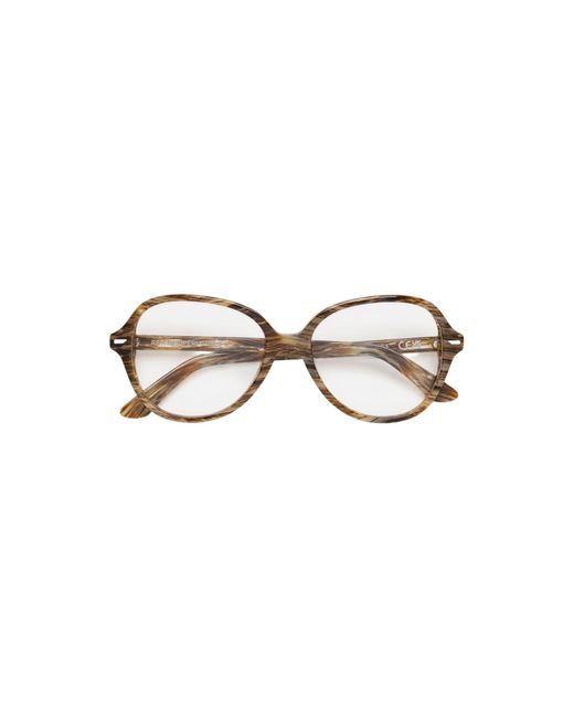 Retrosuperfuture Black Nyy Numero 154 Graffiato Optical Frames Acetate Butterfly