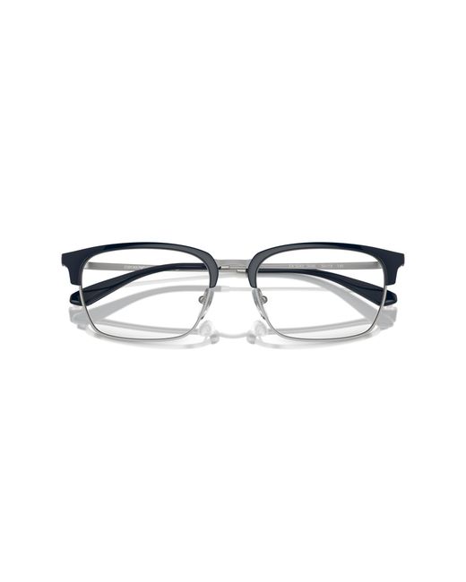 Emporio Armani Black Ea3243 3045 Optical Frames Injected Transparent Pillow Normal for men