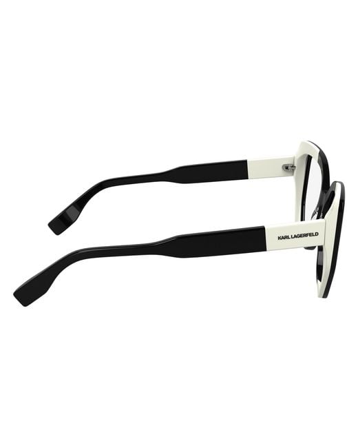 Karl Lagerfeld Black Kl6174 006 Optical Frames Acetate Cat Eye Normal