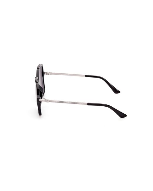 Guess Black Gu7845 01B Sunglasses Injected Squared Normal Shaded
