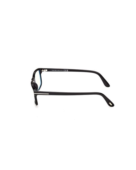 Tom Ford Black Ft6119-B 052 Optical Frames Acetate Squared Normal for men