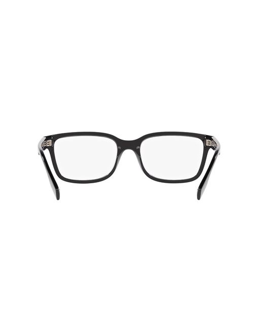 Burberry Black Be2379U Charlie 3001 Optical Frames Injected Transparent Squared Normal for men