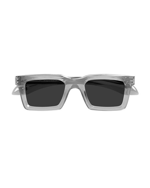 McQueen Black Am0506S 006 Sunglasses Acetate Squared for men