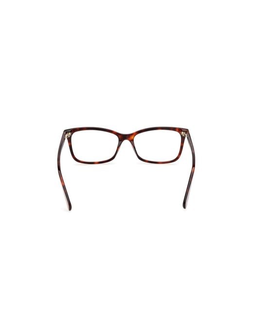 MAX&Co. Black Mo5228 52 Optical Frames Squared Normal