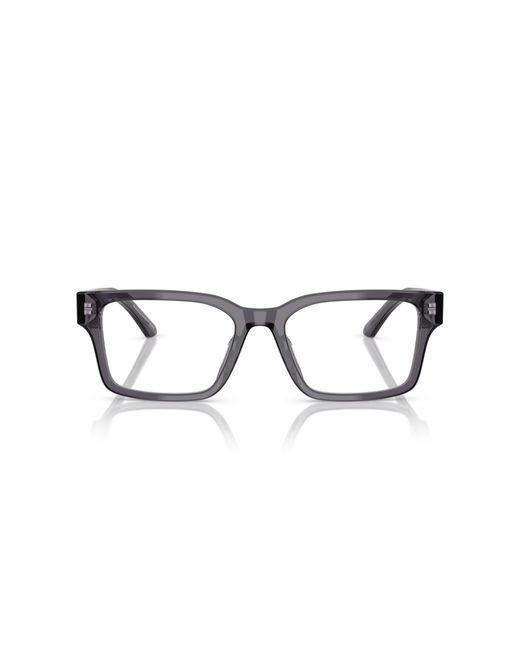 Emporio Armani Black Ea3245U 6106 Optical Frames Acetate Squared Normal