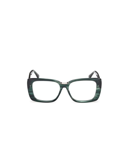 Max Mara Black Mm5208 098 Optical Frames Acetate Butterfly Normal