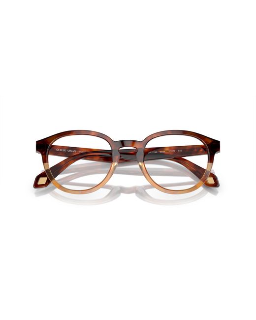 Giorgio Armani Black Ar7248 6034 Optical Frames Acetate Pantos Normal for men