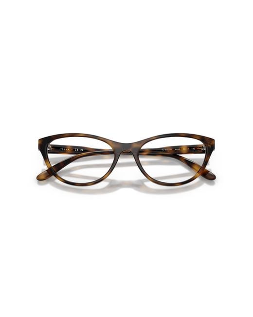 Vogue Eyewear Black Vo5703U W656 Optical Frames Nylon Transparent Round Normal