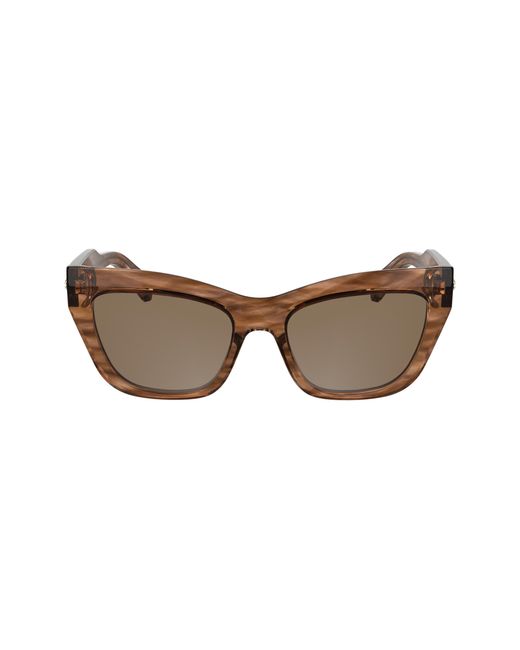 Longchamp Black Lo777S 211 Sunglasses Acetate Cat Eye Normal