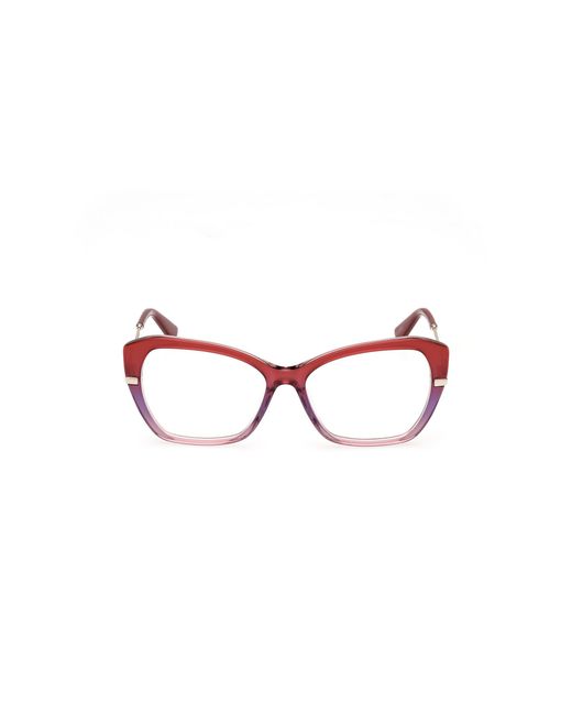 Guess Black Gu50183 074 Optical Frames Acetate Geometric Normal