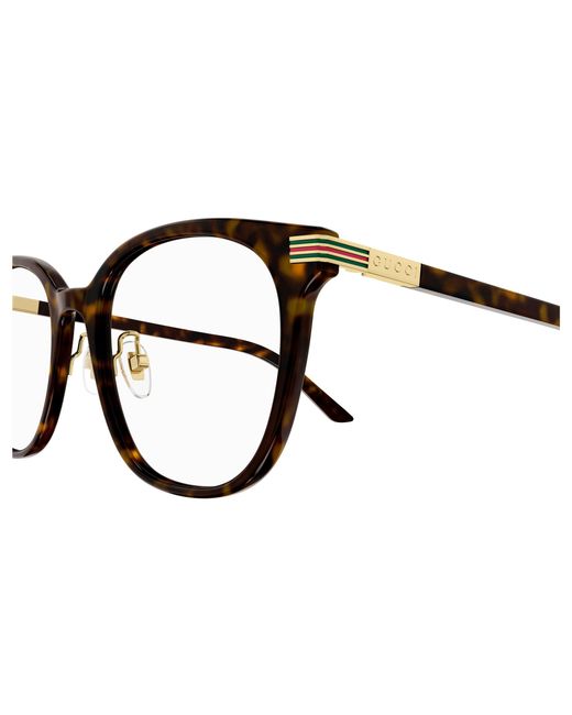 Gucci Black Gg1453Ok 002 Optical Frames Acetate Transparent Round