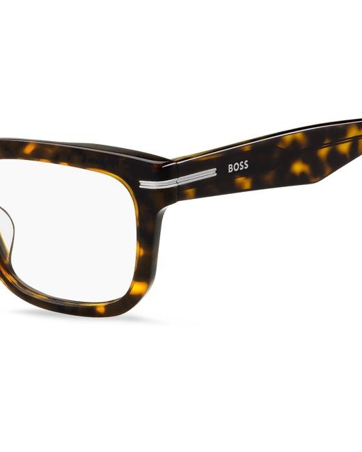 Boss Black Boss 1746/G 086 Optical Frames Acetate Squared Normal for men