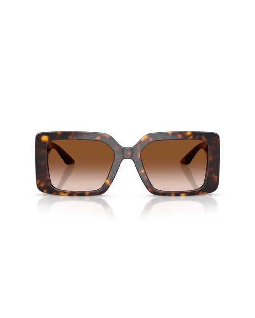 Versace Black Ve4505U 108/13 Sunglasses Injected Squared Normal Nuanced