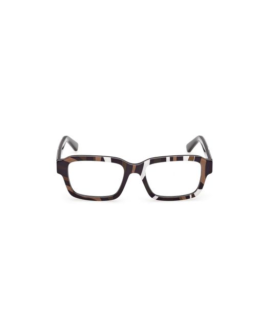 Emilio Pucci Black Ep5283 099 Optical Frames Acetate Squared Normal