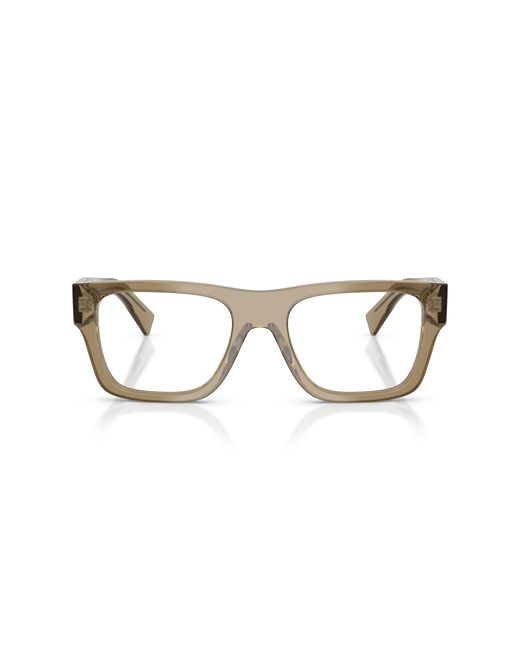 Prada Black Pr C01V 22H1O1 Optical Frames Acetate Pillow Normal for men