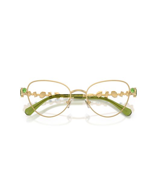 Swarovski Black Sk1024 404G Optical Frames Metal Cat Eye Normal