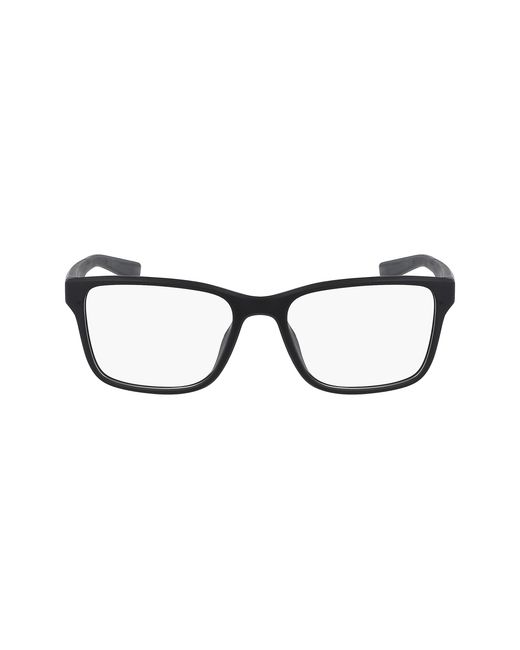 Nike Black 7014 001 Optical Frames Bio-Inject Squared Normal Normal for men