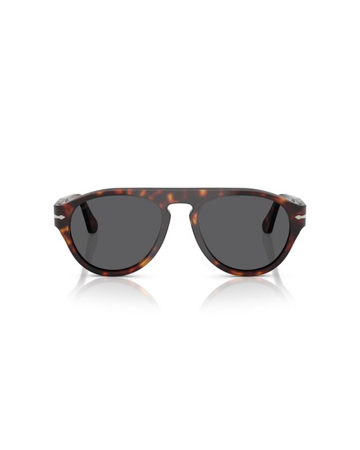 Persol Black Po3370S 24/B1 Sunglasses Acetate Pilot Normal