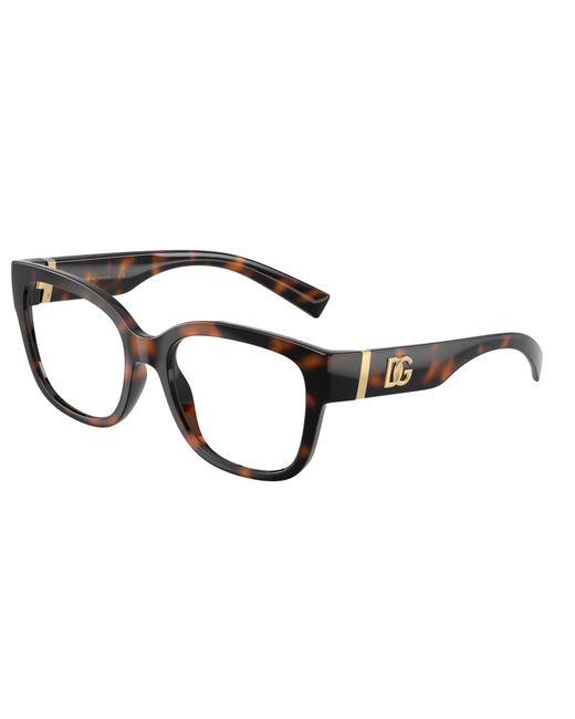 Dolce & Gabbana Black Dg5115 502 Optical Frames Injected Transparent Butterfly Normal