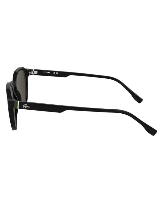 Lacoste Black L6052S 001 Sunglasses Bio-Inject Squared Normal for men