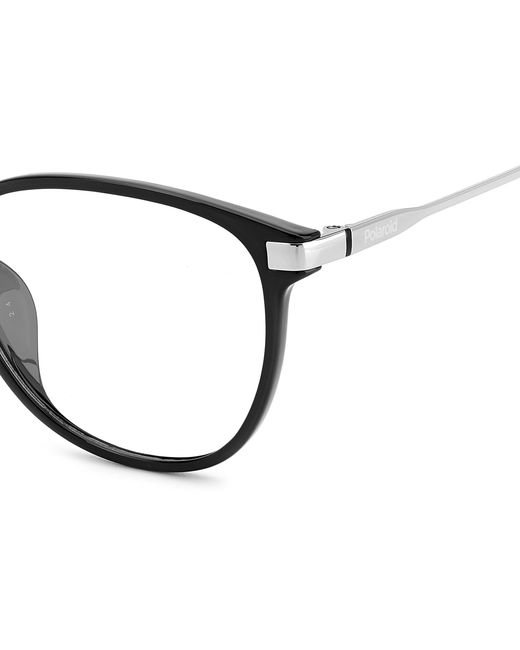 Polaroid Black Pld D489/G 807 Optical Frames Plastic Round
