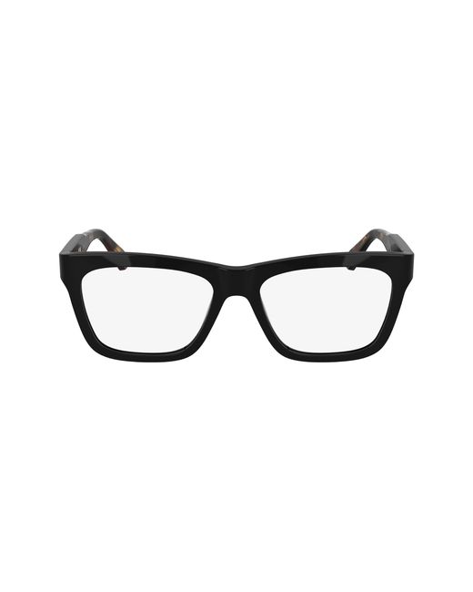 Calvin Klein Black Ckj25615 001 Optical Frames Acetate Squared Normal for men