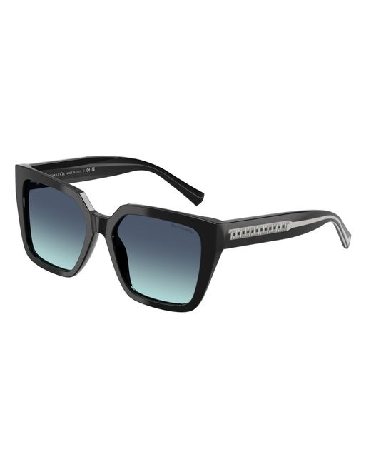 Tiffany & Co Black Tf4235 83429S Sunglasses Acetate Squared Normal Shaded