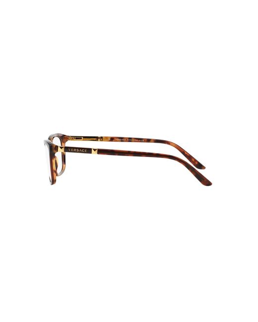 Versace Black Ve3186 5077 Optical Frames Acetate Butterfly Normal