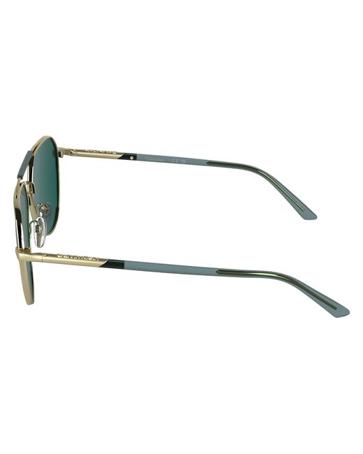 Calvin Klein Black Ck26100S 717 Sunglasses Metal Petrolium Pilot Normal