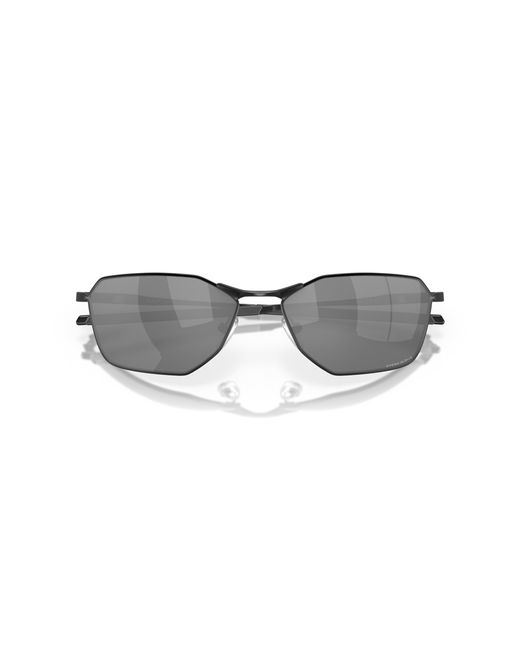 Oakley Black Oo6047 Savitar 604701 Sunglasses Titanium Squared Prizm for men