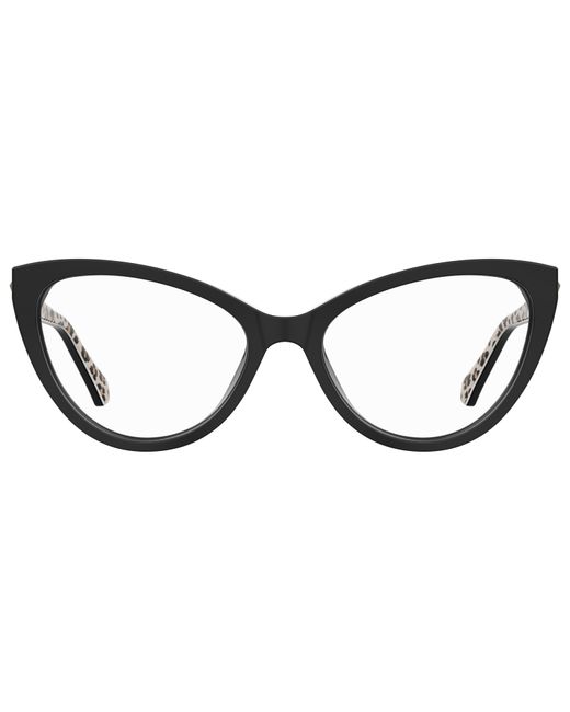 Moschino Black Mol631 7Rm Optical Frames Acetate Cat Eye