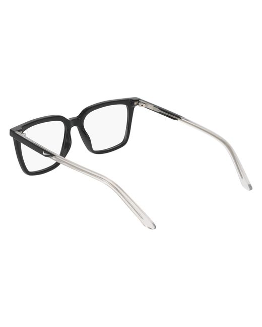 Nike Black 7064 001 Optical Frames Squared Normal