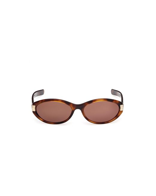Adidas Multicolor Or0129 52E Sunglasses Acetate Round Normal