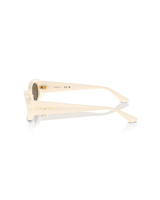 Vogue Eyewear Black Vo5582S 316773 Sunglasses Acetate Round Normal