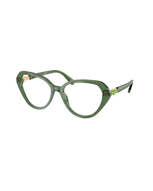 Swarovski Black Sk2054 1085 Optical Frames Acetate Cat Eye Normal