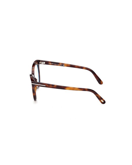 Tom Ford Black Ft6091-B 053 Optical Frames Acetate Cat Eye Normal