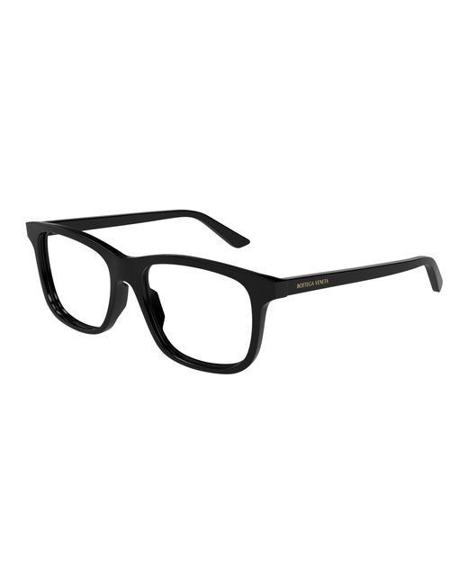 Bottega Veneta Black Bv1316O 001 Optical Frames Acetate Transparent Squared