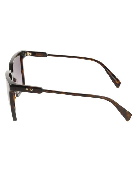 Liu Jo Black Lj831S 242 Sunglasses Acetate Squared Normal