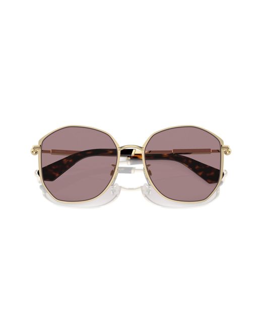 Burberry Black Be3153D 11097N Sunglasses Metal Geometric Normal