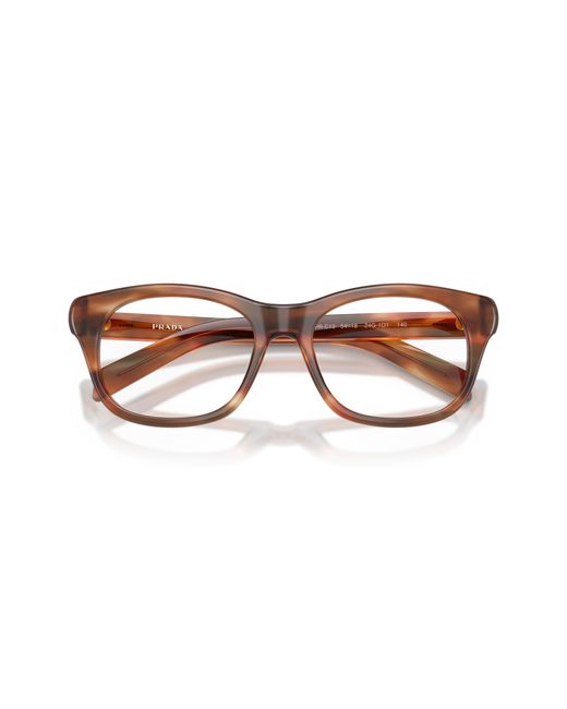 Prada Black Pr C13V 24G1O1 Optical Frames Acetate Pillow Normal