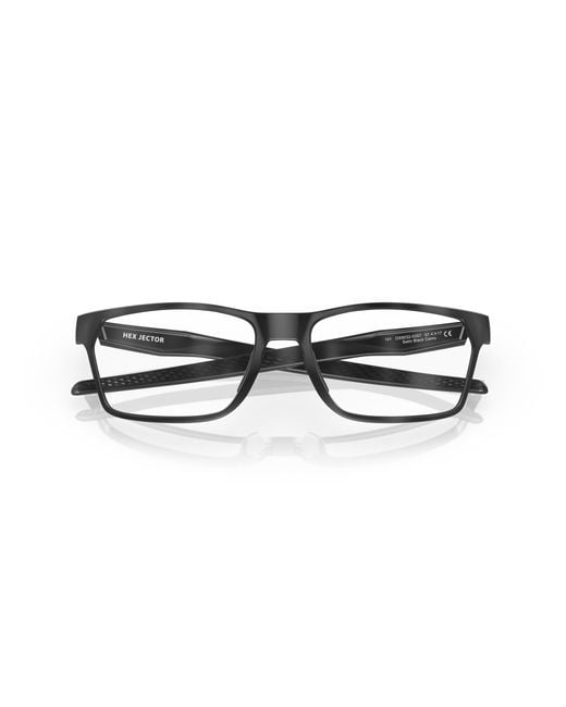 Oakley Black Ox8032 Hex Jector 803201 Optical Frames O_Matter Squared Normal for men