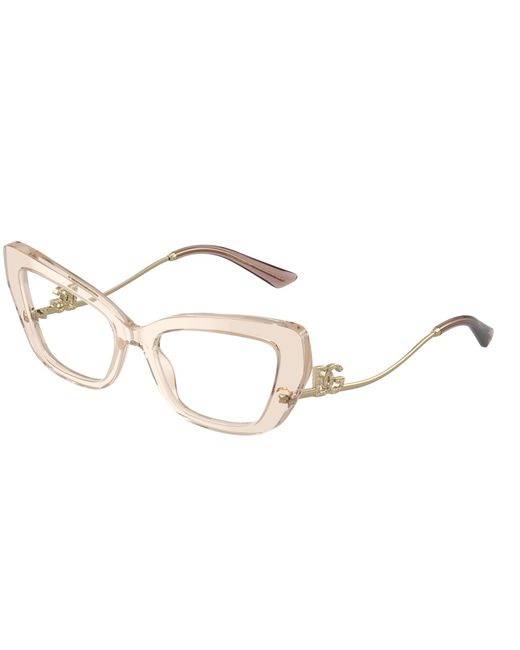 Dolce & Gabbana Black Dg3391B 3432 Optical Frames Acetate Transparent Cat Eye Normal