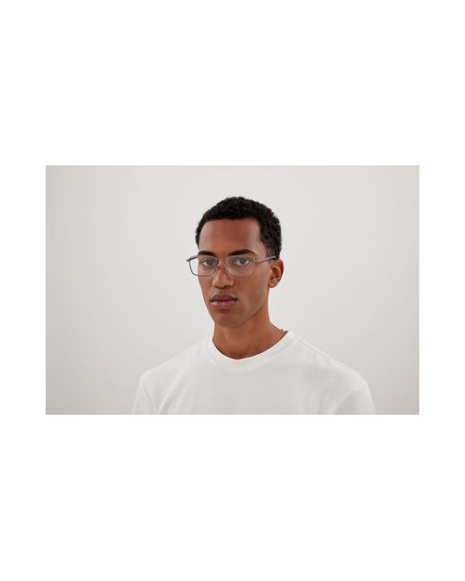Gucci Black Gg1882O 003 Optical Frames Metal Transparent Squared for men