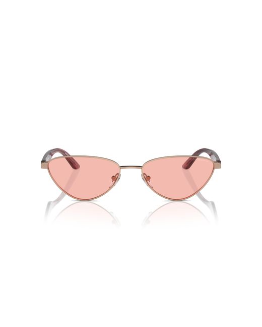Emporio Armani Black Ea2153 3011/5 Sunglasses Metal Geometric Normal