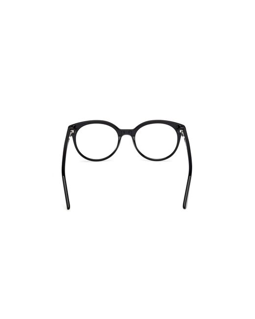 Guess Black Gu50270 001 Optical Frames Acetate Round Normal